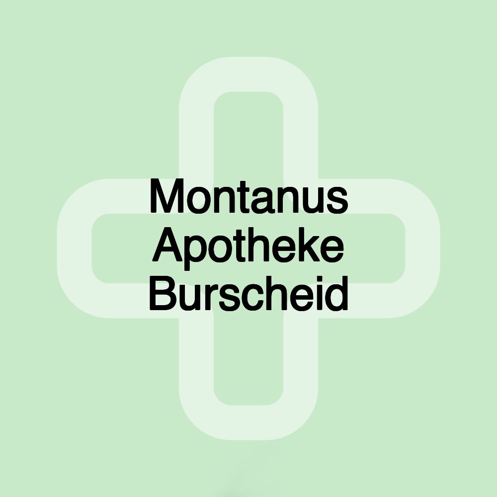 Montanus Apotheke Burscheid