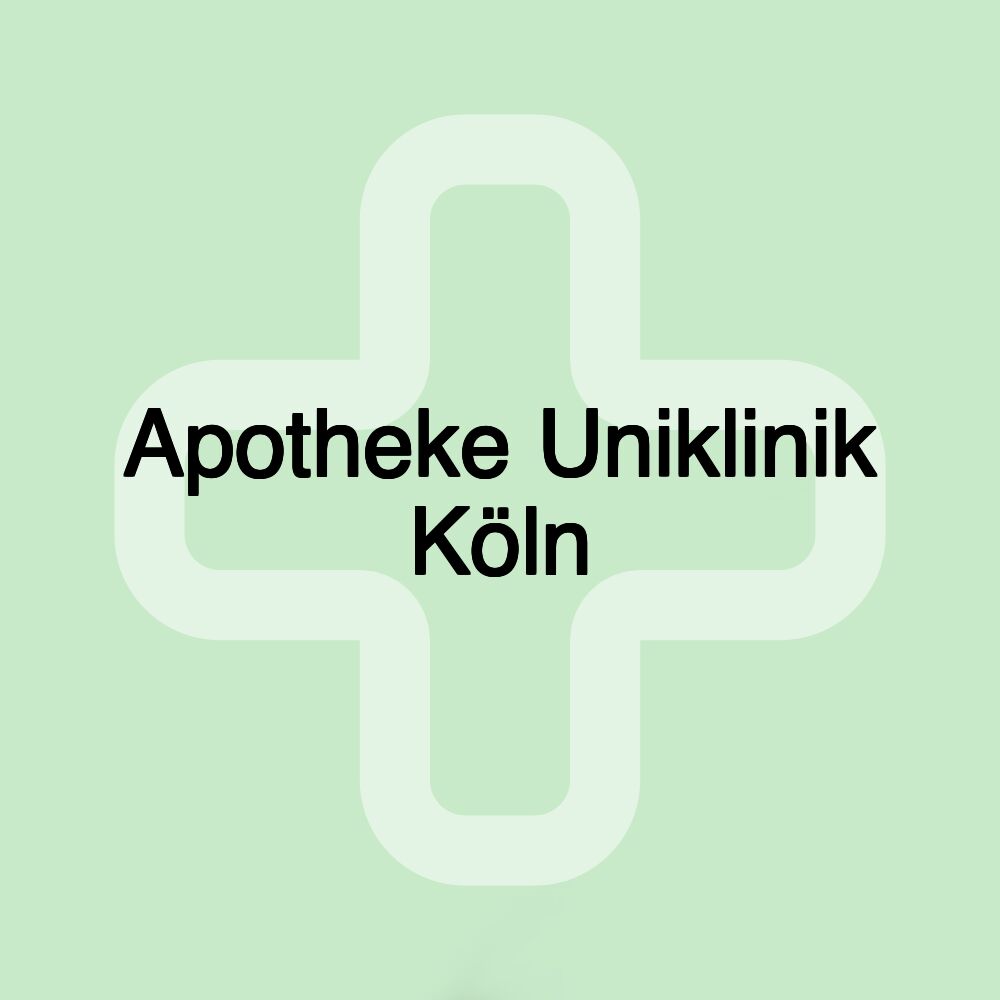 Apotheke Uniklinik Köln