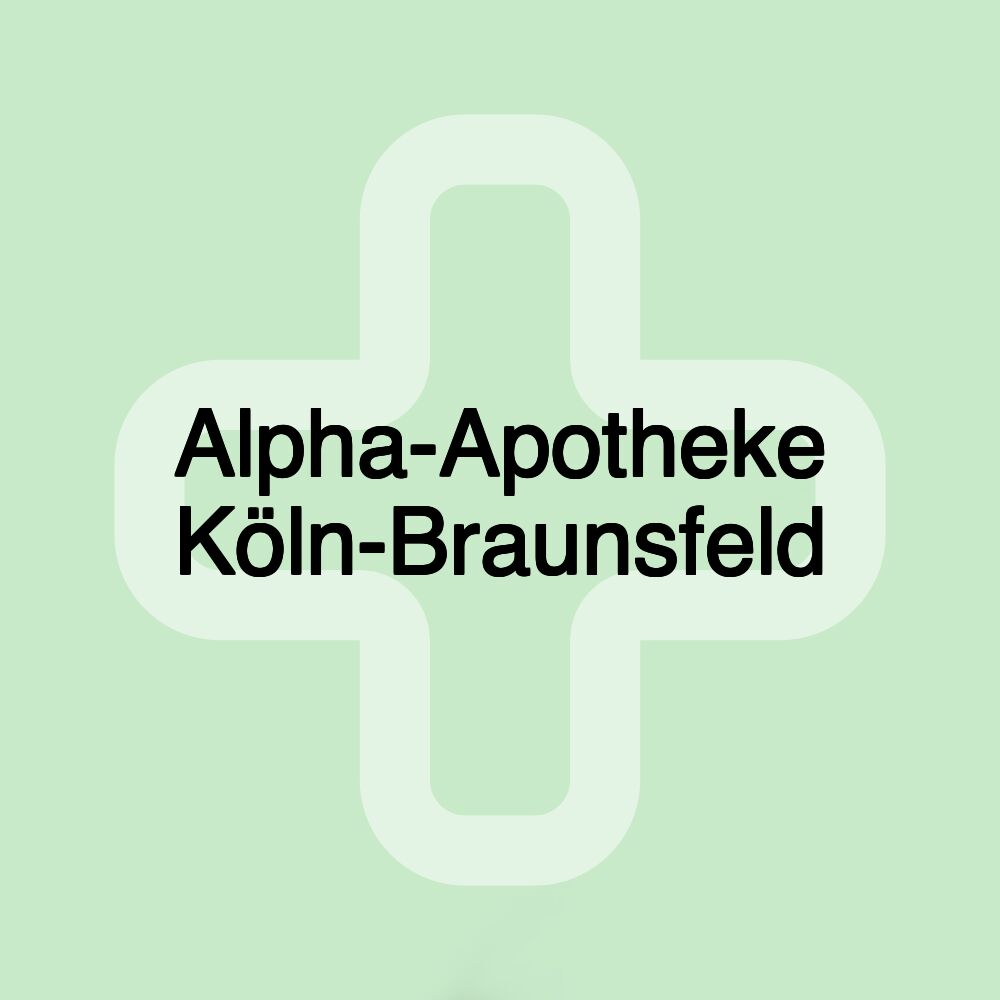 Alpha-Apotheke Köln-Braunsfeld