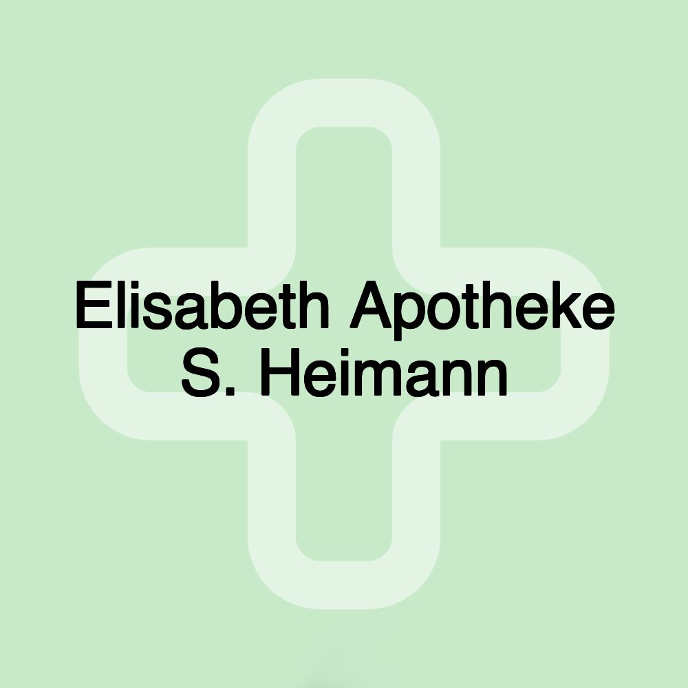 Elisabeth Apotheke S. Heimann