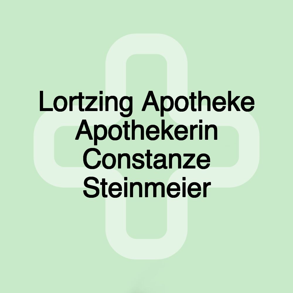 Lortzing Apotheke Apothekerin Constanze Steinmeier