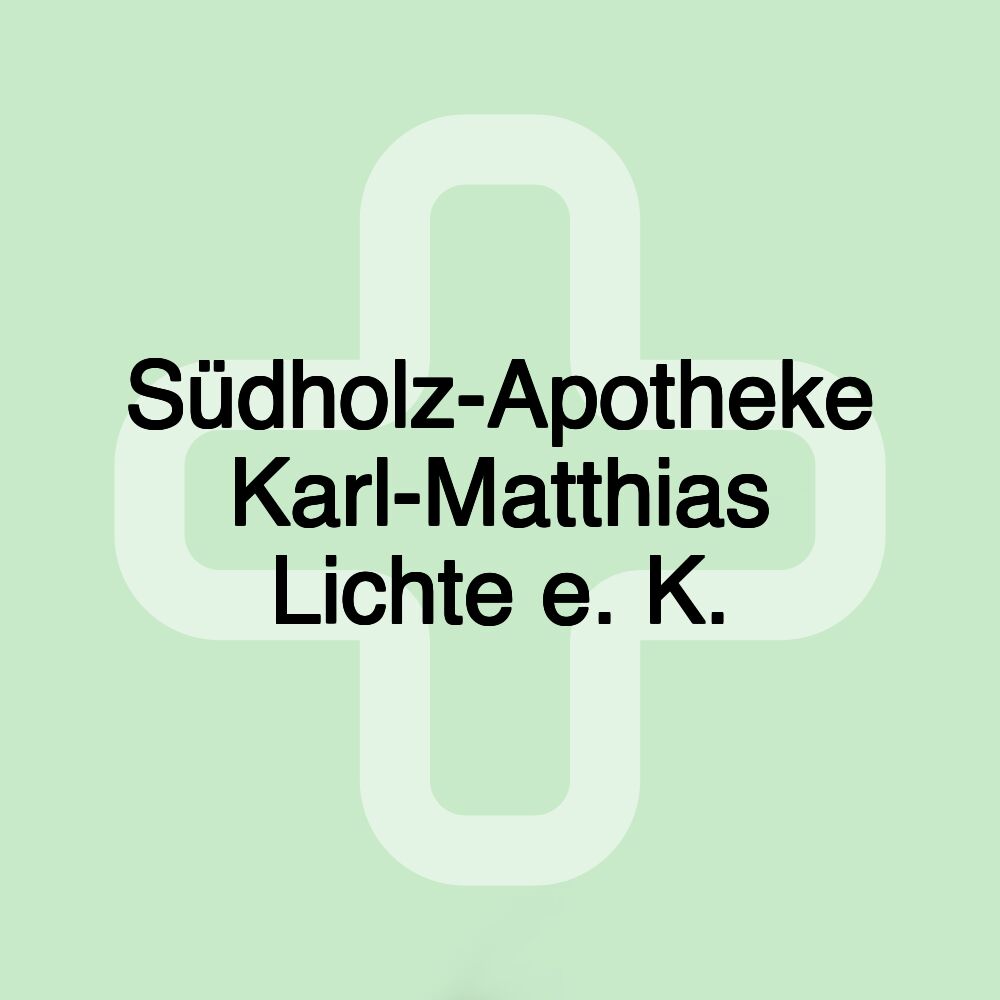 Südholz-Apotheke Karl-Matthias Lichte e. K.