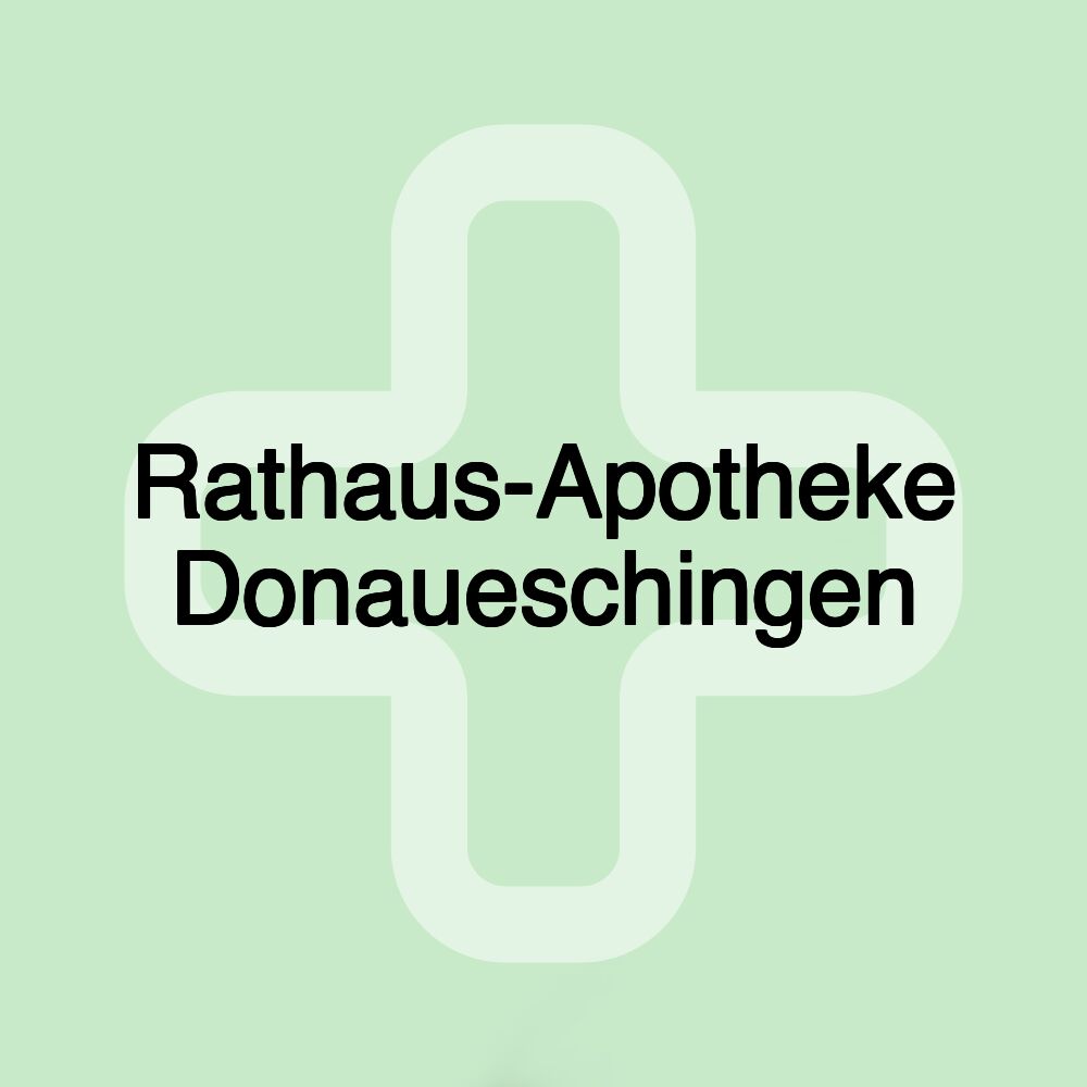 Rathaus-Apotheke Donaueschingen