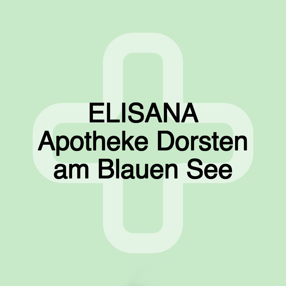 ELISANA Apotheke Dorsten am Blauen See