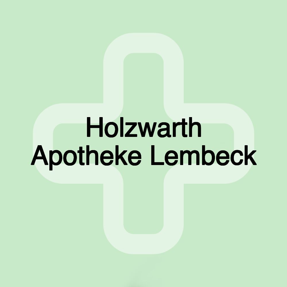 Holzwarth Apotheke Lembeck