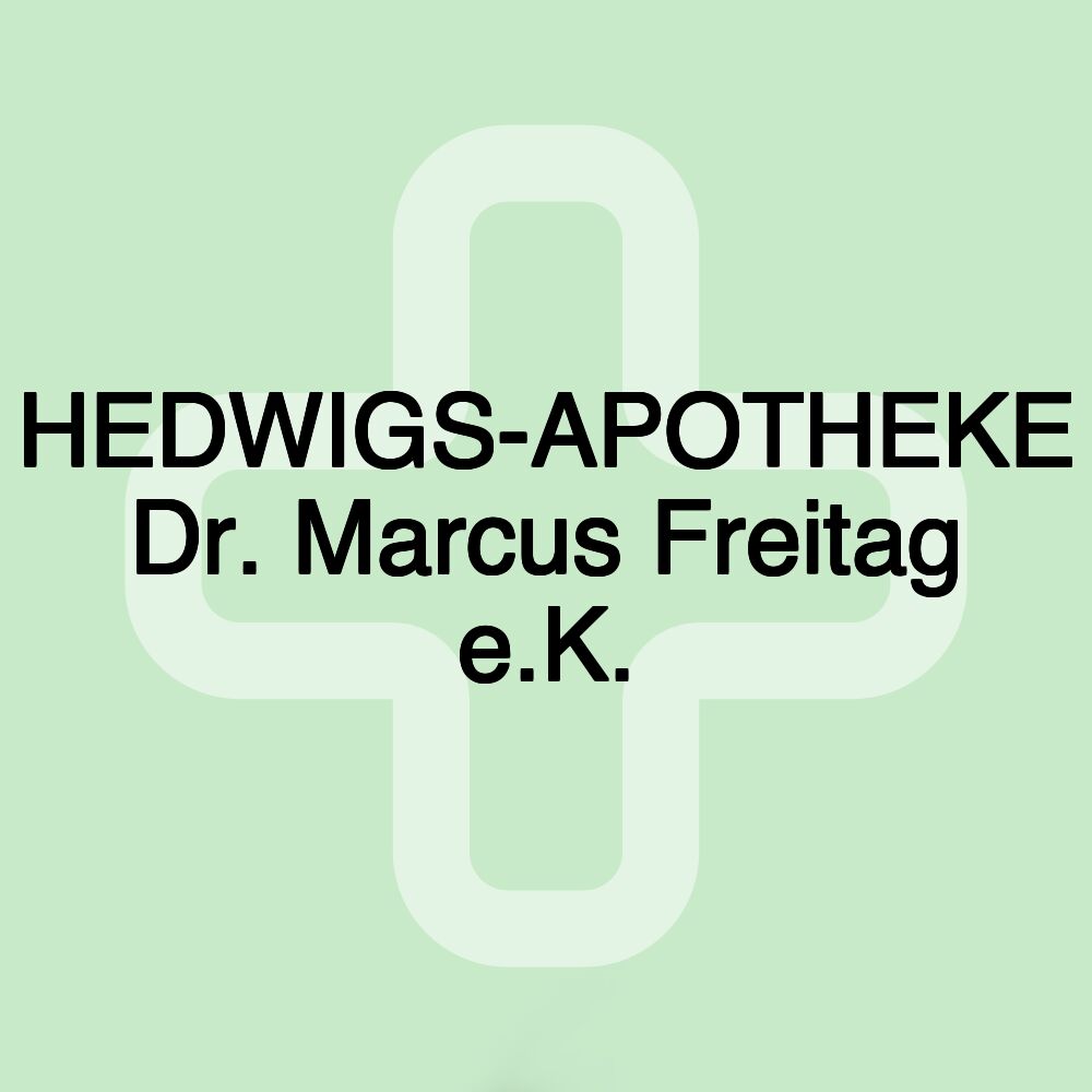 HEDWIGS-APOTHEKE Dr. Marcus Freitag e.K.