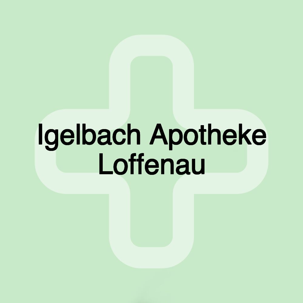 Igelbach Apotheke Loffenau