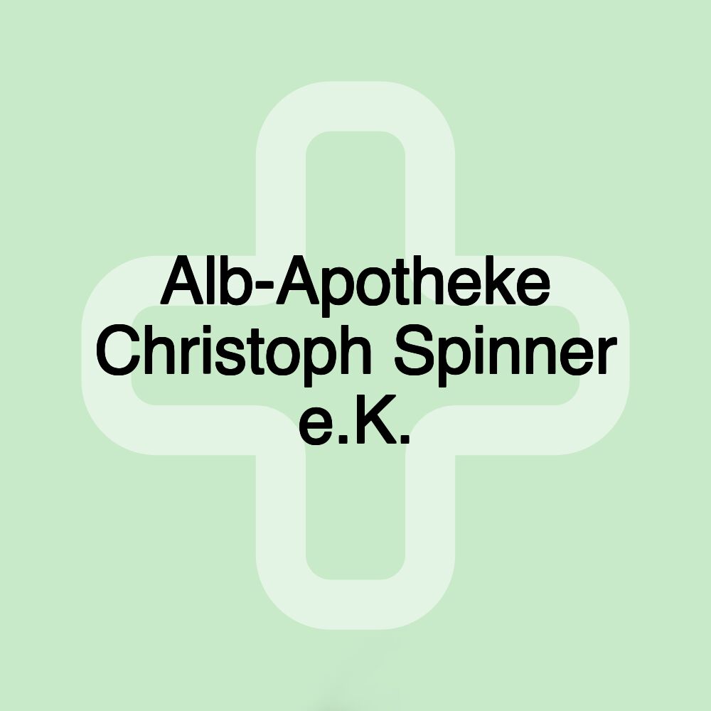 Alb-Apotheke Christoph Spinner e.K.