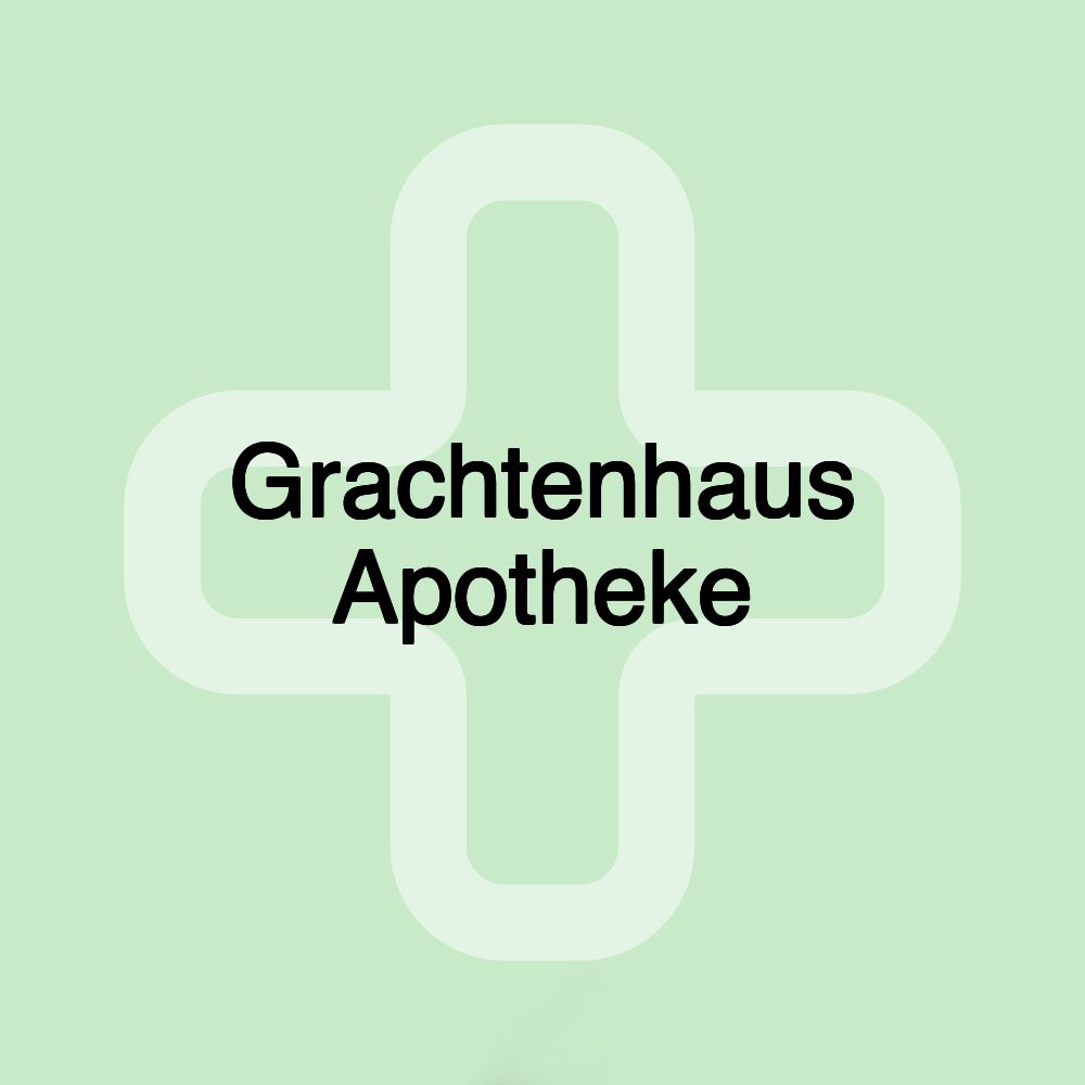 Grachtenhaus Apotheke