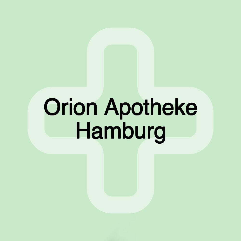 Orion Apotheke Hamburg