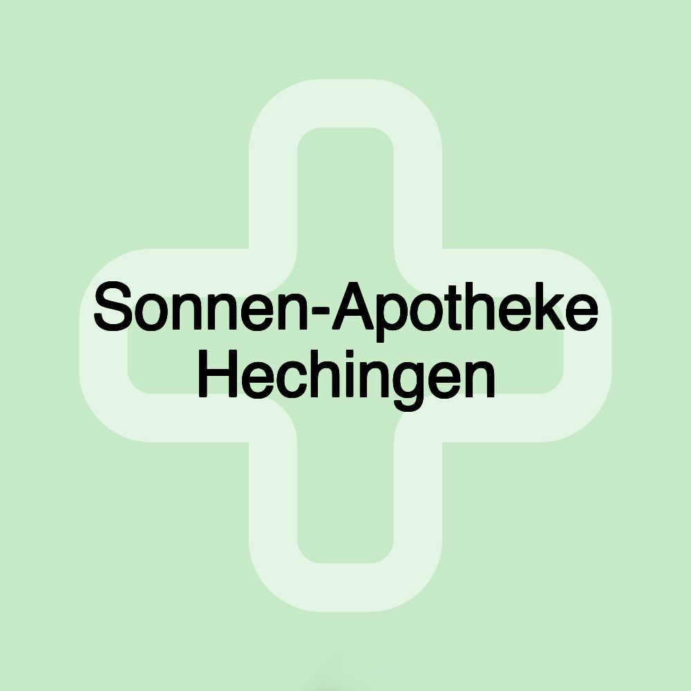 Sonnen-Apotheke Hechingen