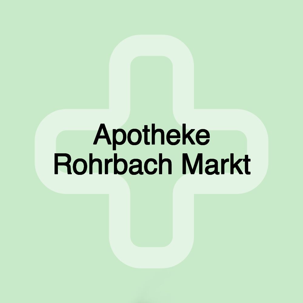 Apotheke Rohrbach Markt