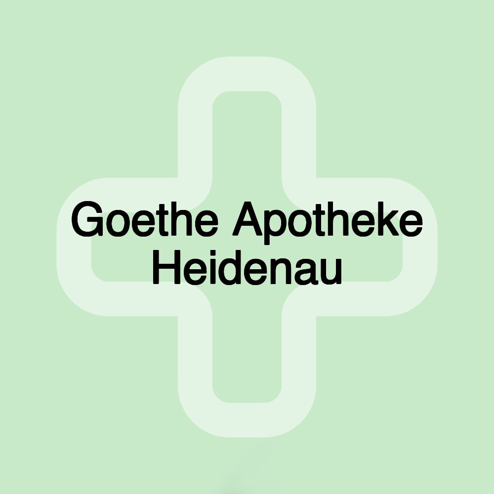 Goethe Apotheke Heidenau