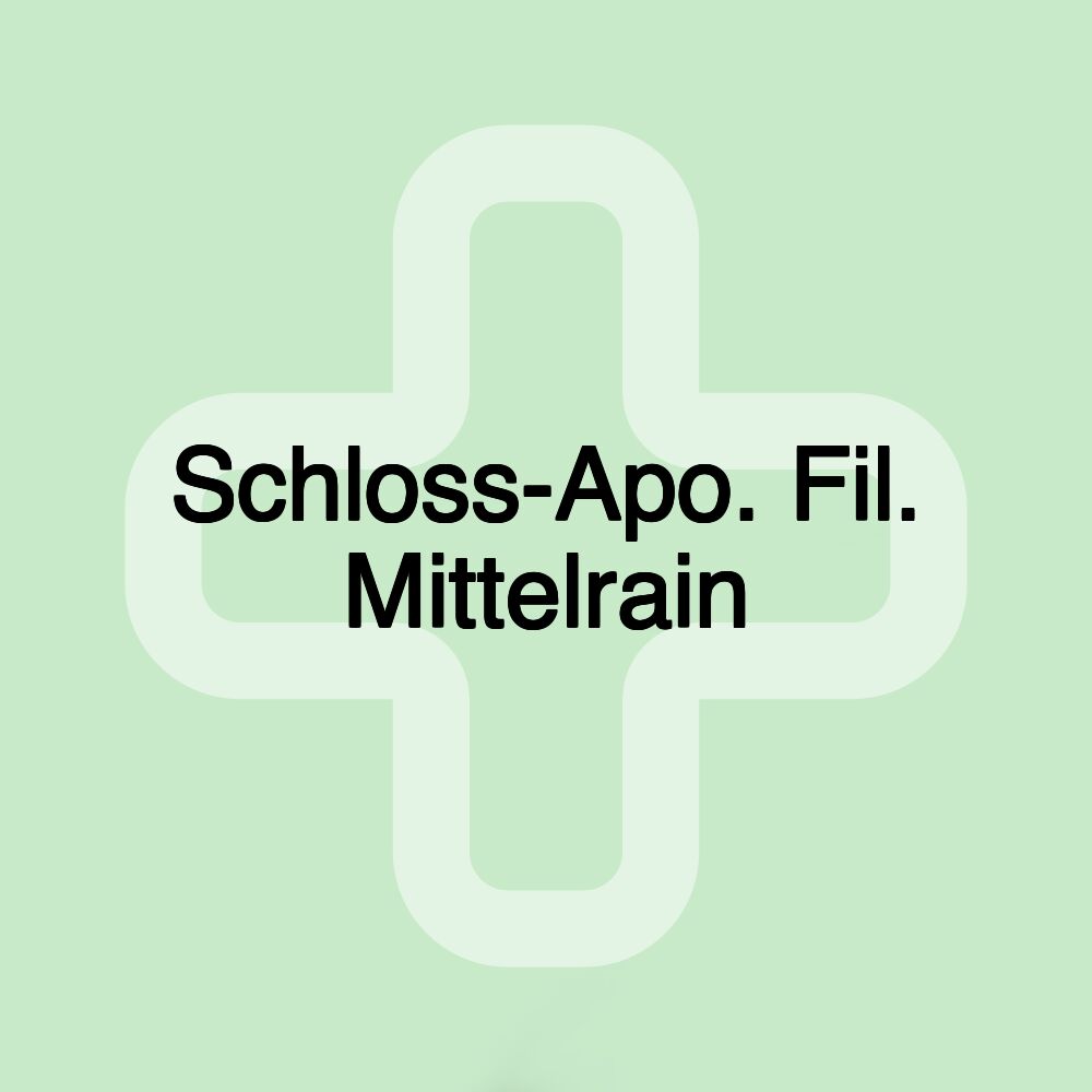 Schloss-Apo. Fil. Mittelrain