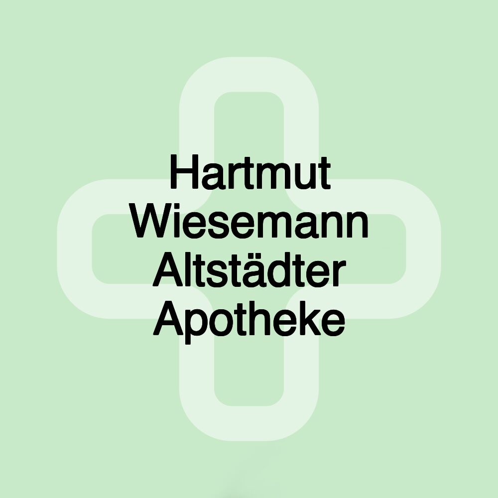 Hartmut Wiesemann Altstädter Apotheke