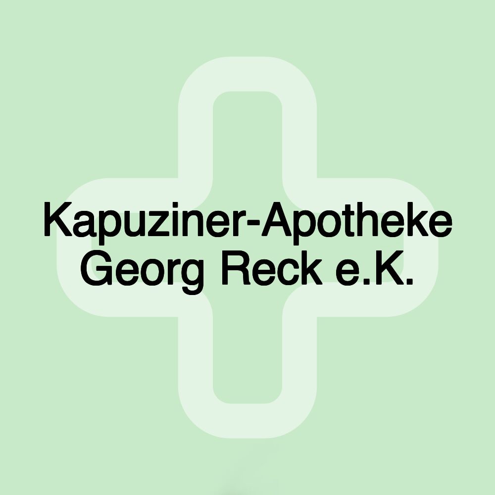 Kapuziner-Apotheke Georg Reck e.K.