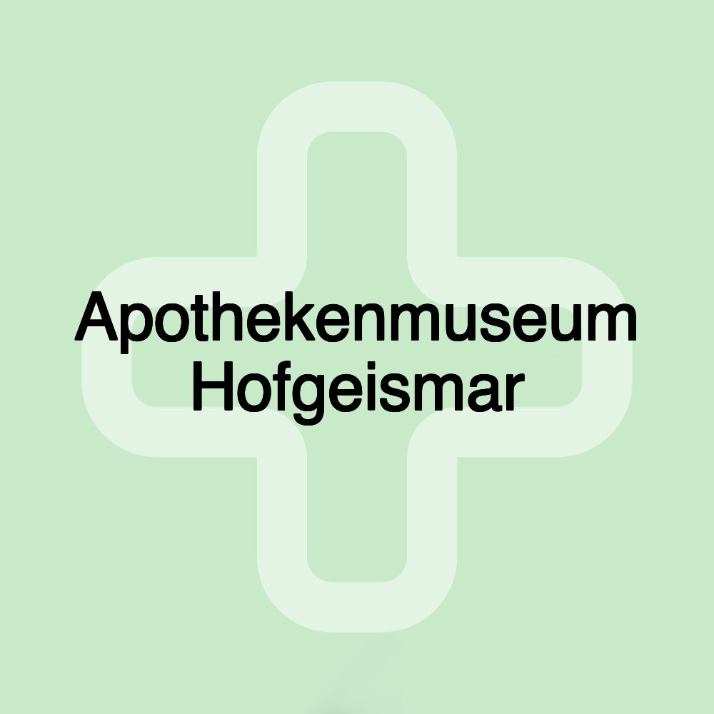 Apothekenmuseum Hofgeismar