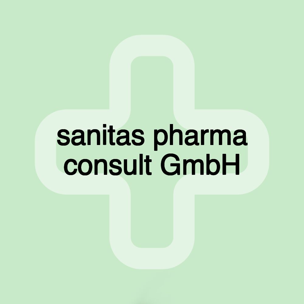 sanitas pharma consult GmbH