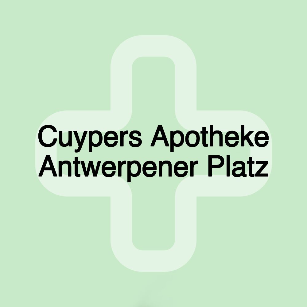 Cuypers Apotheke Antwerpener Platz