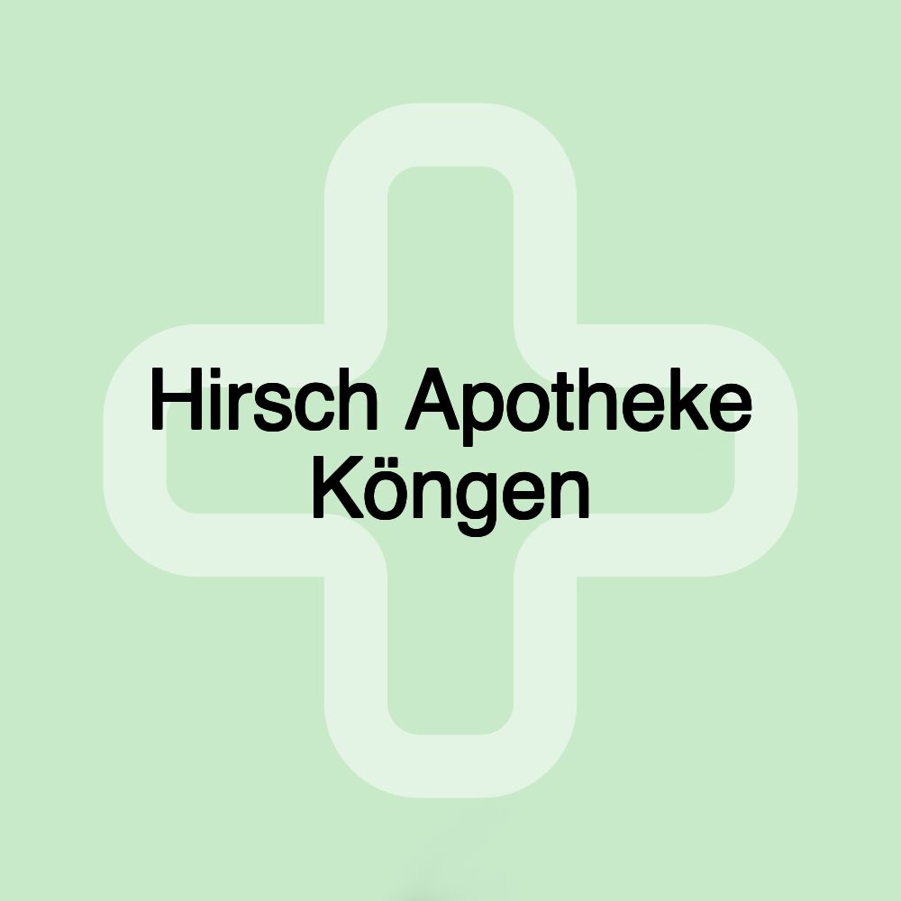 Hirsch Apotheke Köngen