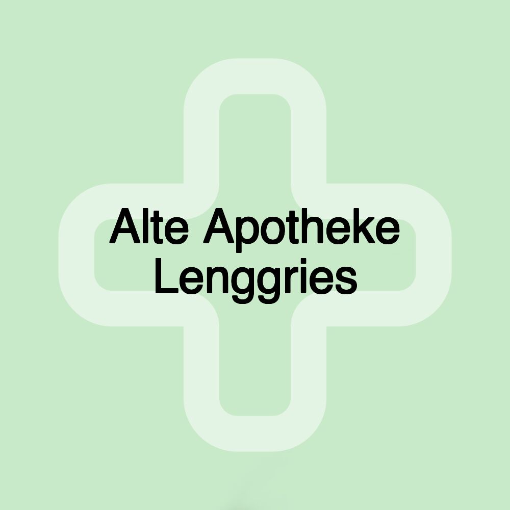 Alte Apotheke Lenggries