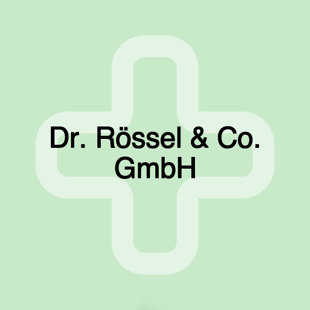 Dr. Rössel & Co. GmbH