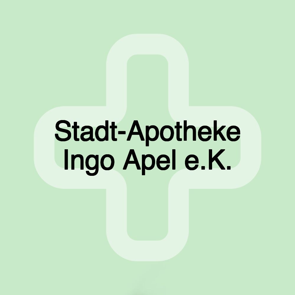 Stadt-Apotheke Ingo Apel e.K.