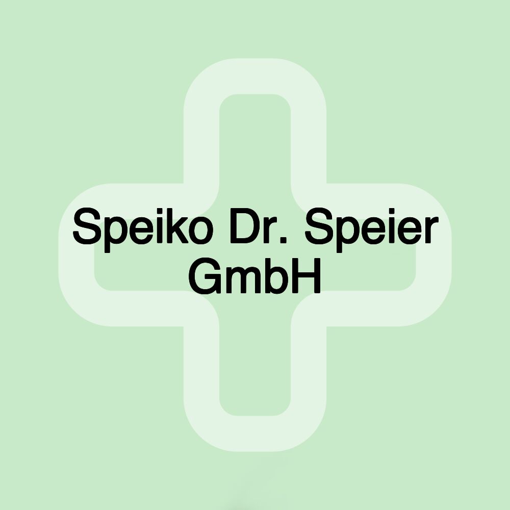 Speiko Dr. Speier GmbH