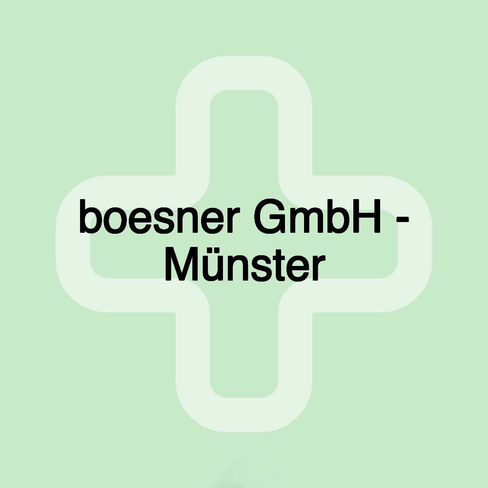 boesner GmbH - Münster