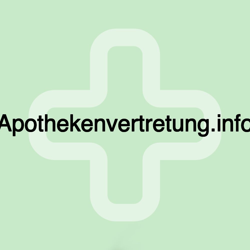 Apothekenvertretung.info