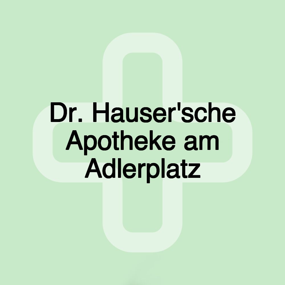 Dr. Hauser'sche Apotheke am Adlerplatz