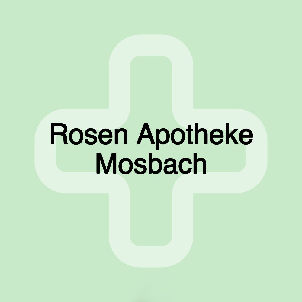 Rosen Apotheke Mosbach