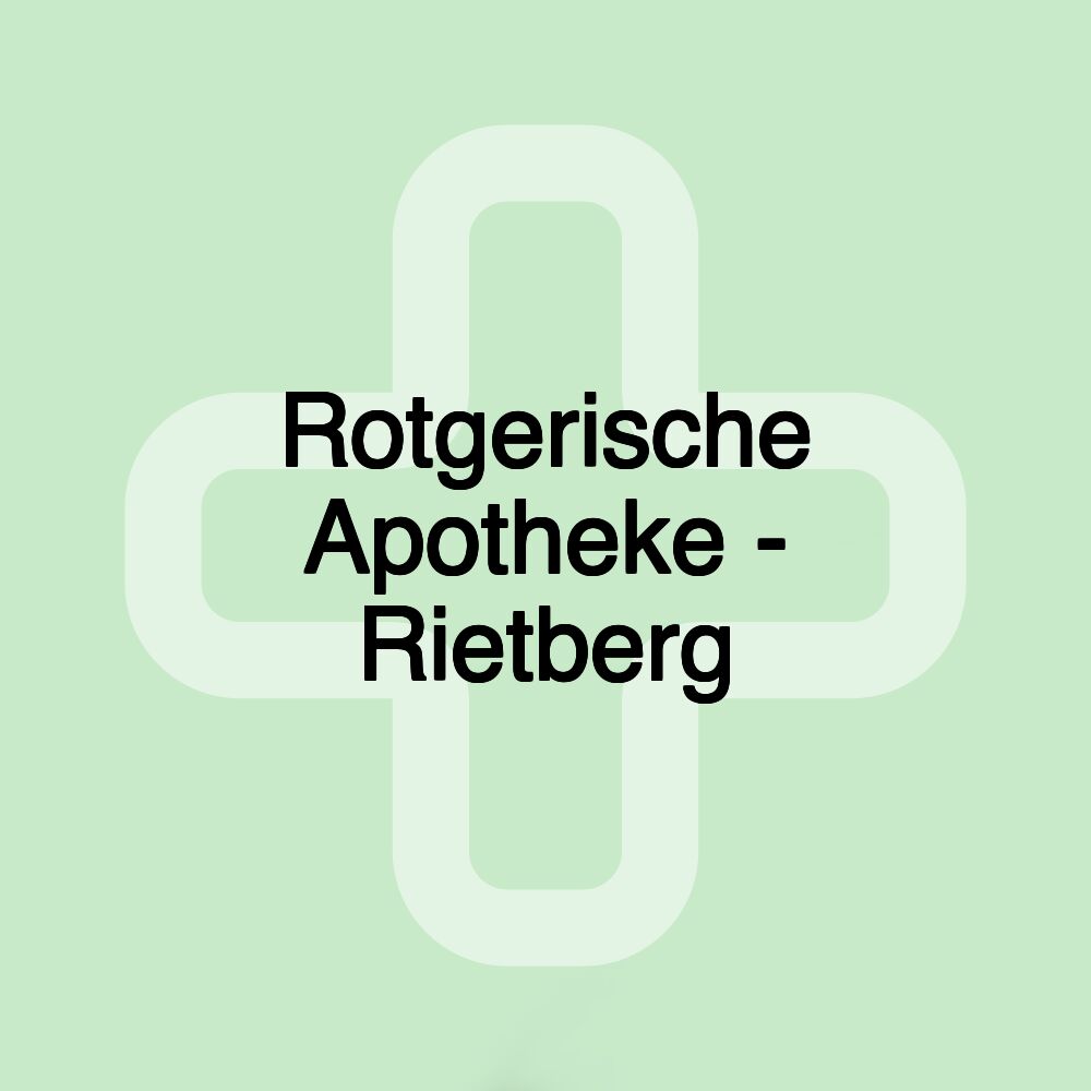 Rotgerische Apotheke - Rietberg