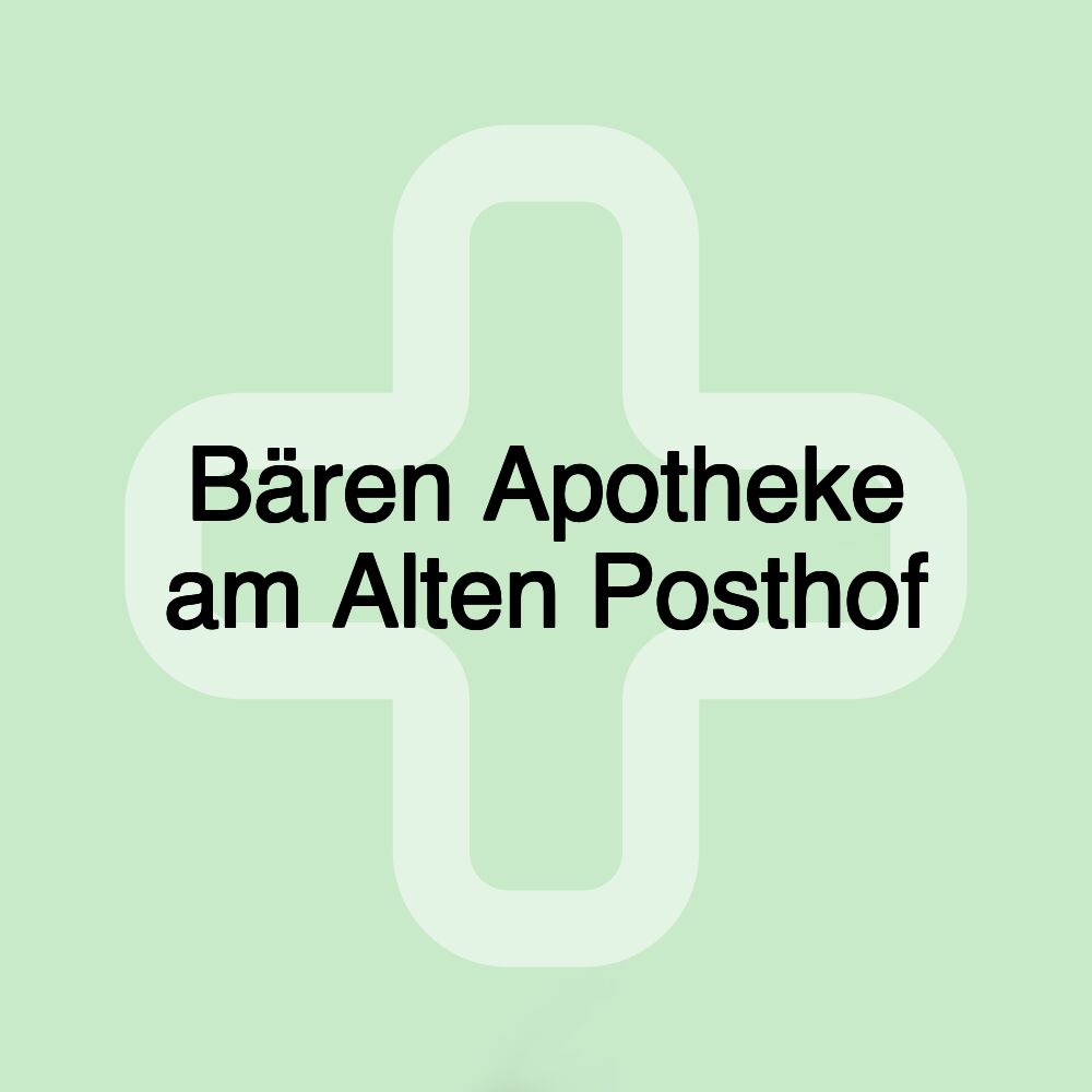 Bären Apotheke am Alten Posthof