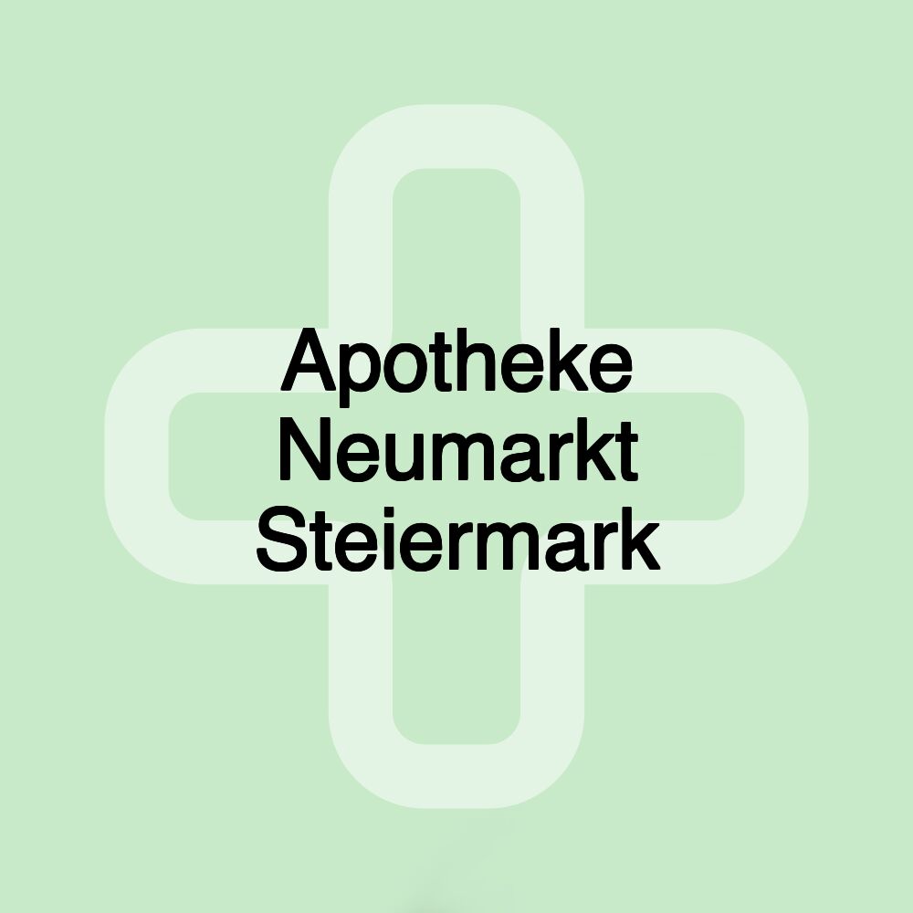 Apotheke Neumarkt Steiermark