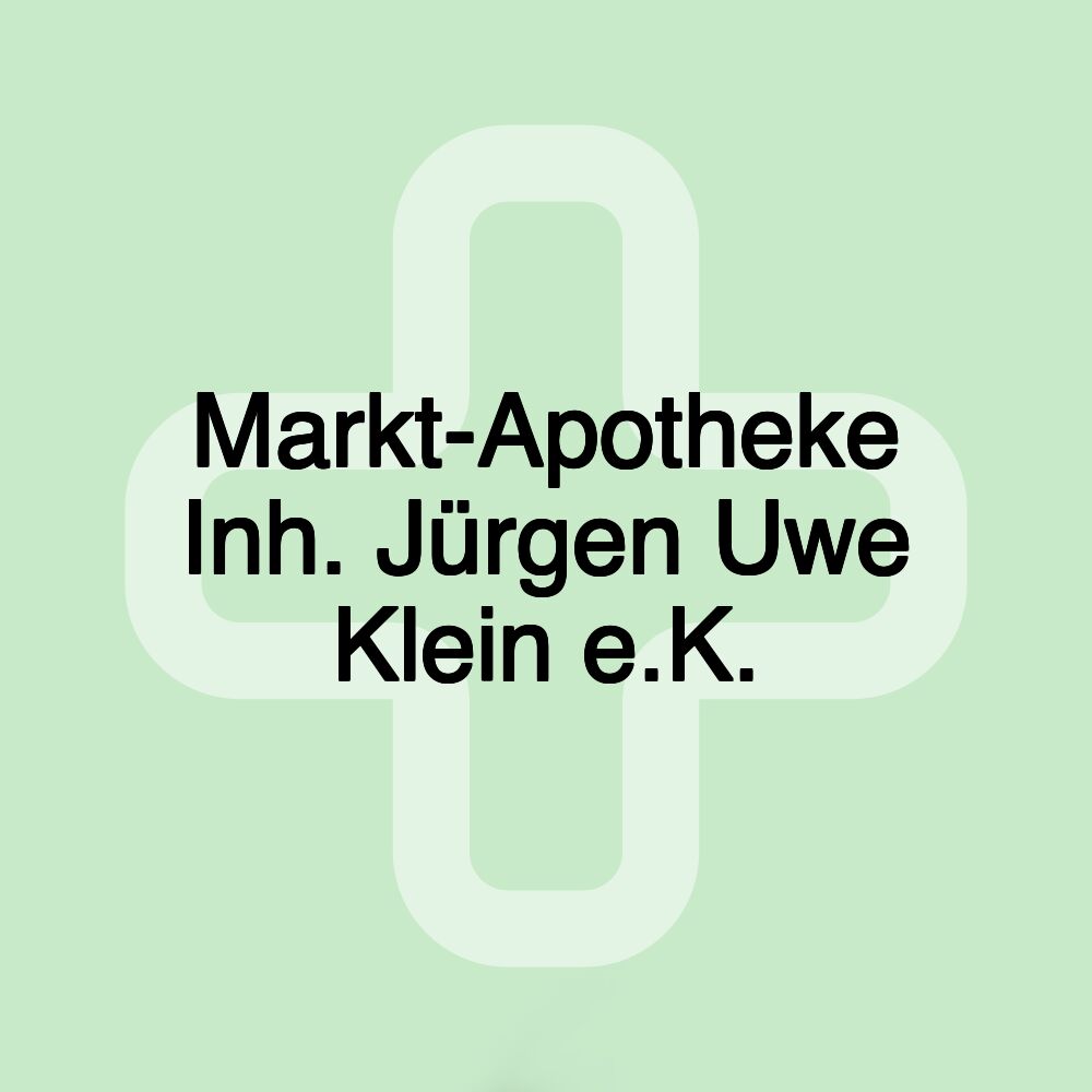 Markt-Apotheke Inh. Jürgen Uwe Klein e.K.