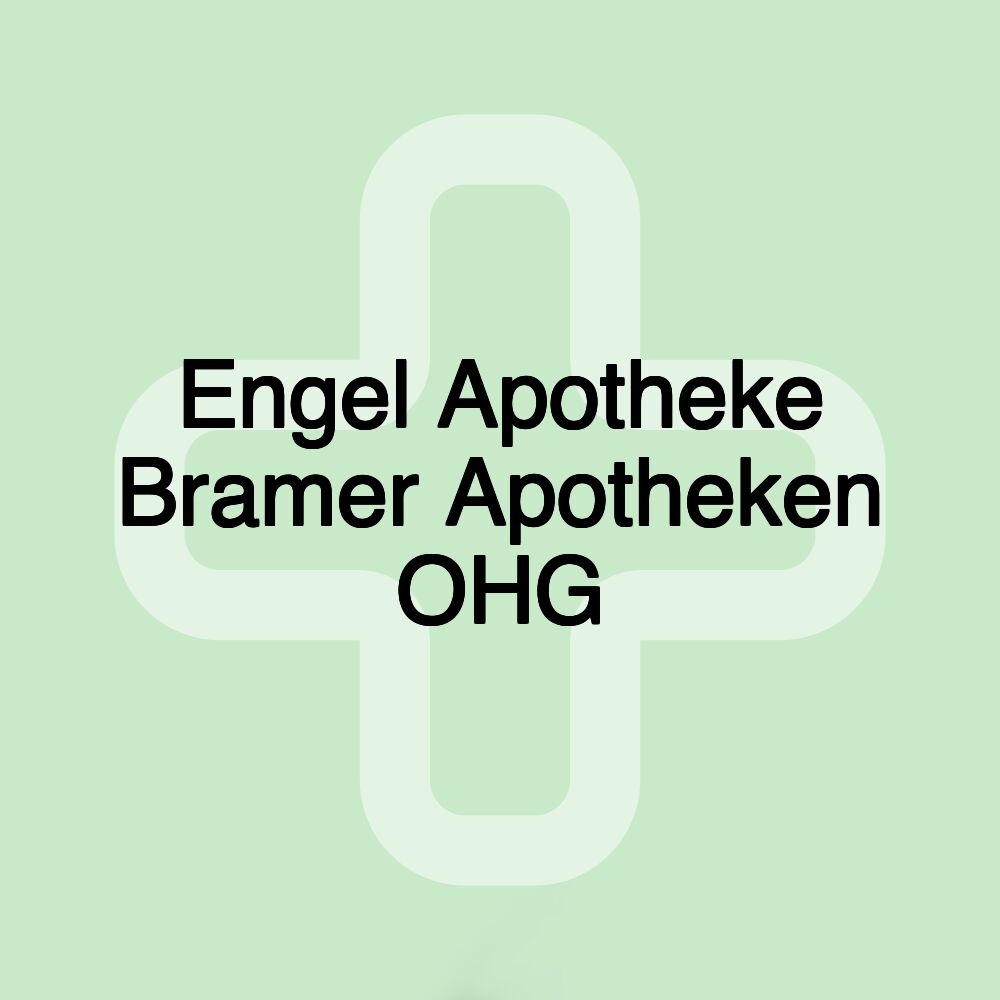 Engel Apotheke Bramer Apotheken OHG