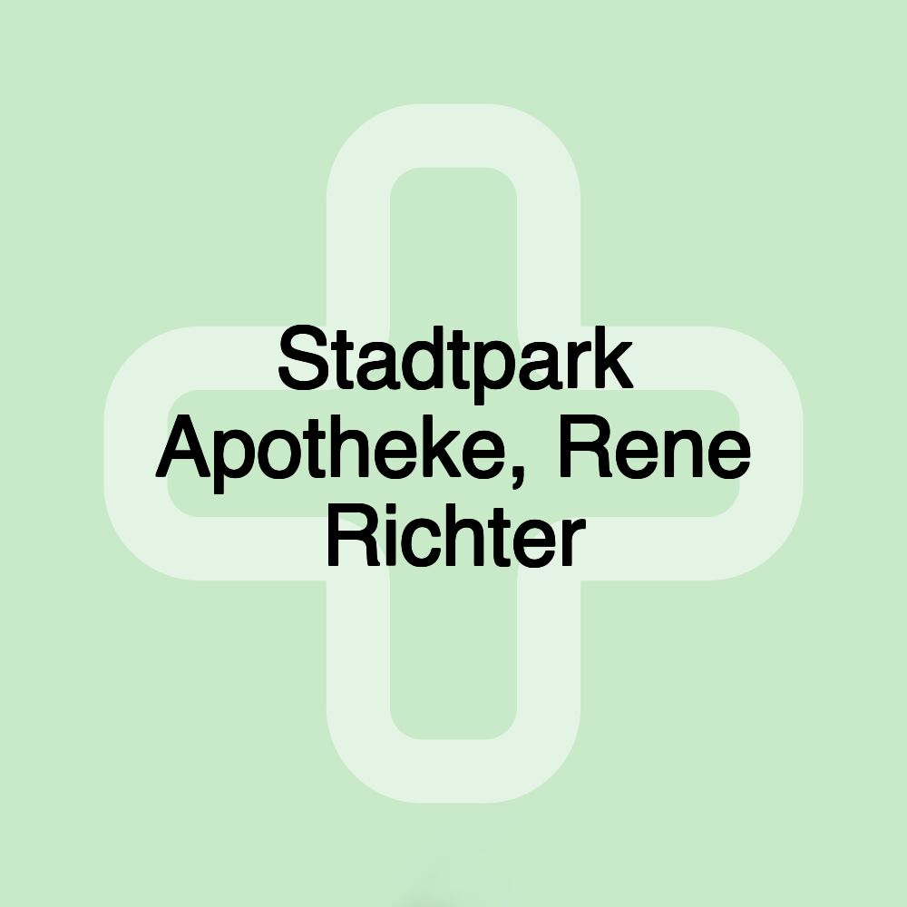 Stadtpark Apotheke, Rene Richter