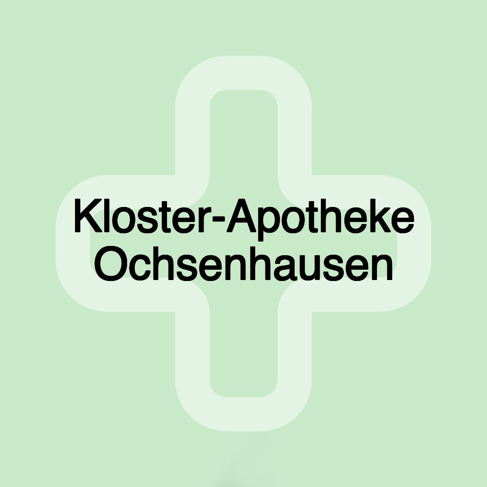 Kloster-Apotheke Ochsenhausen