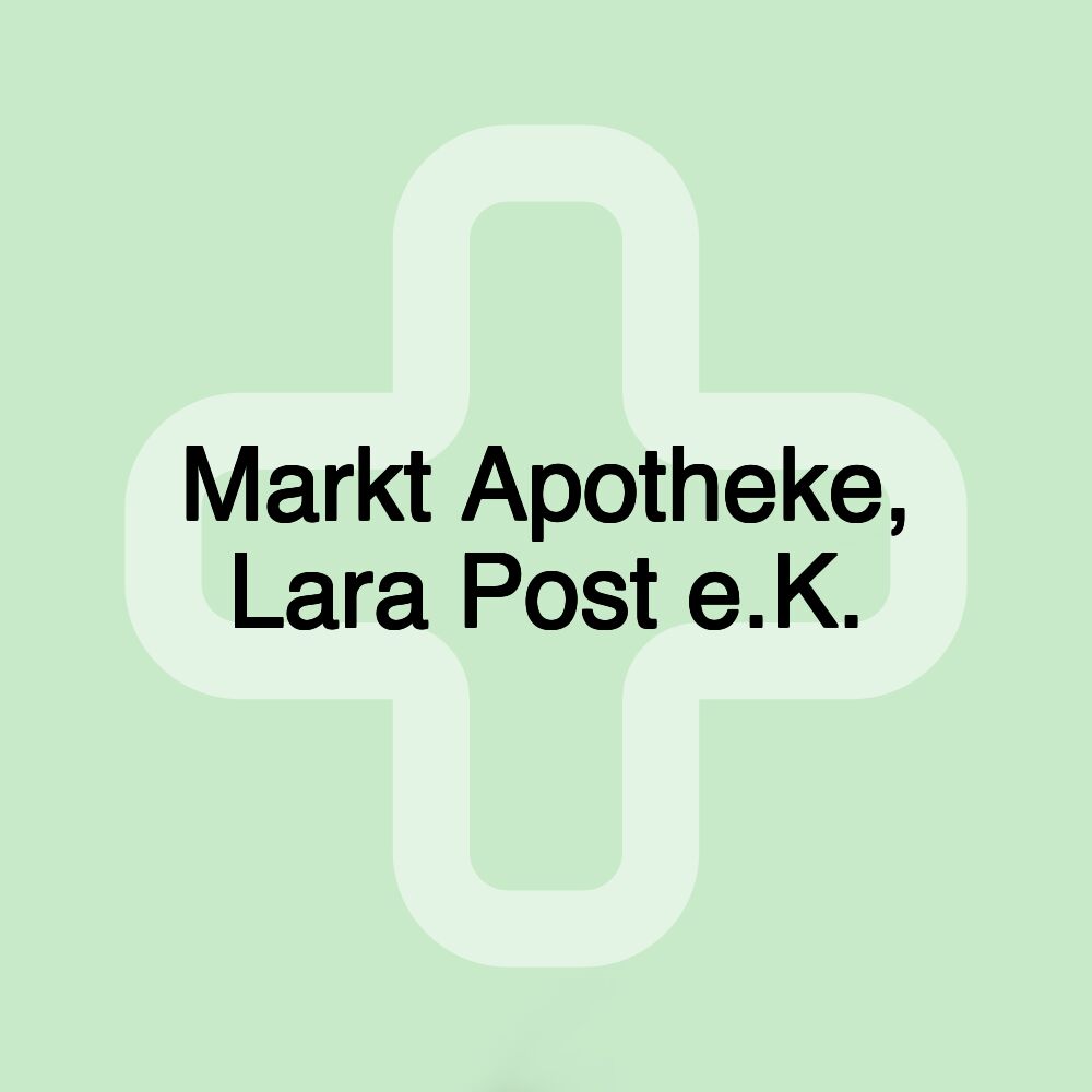 Markt Apotheke, Lara Post e.K.