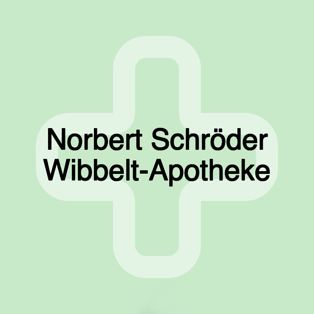 Norbert Schröder Wibbelt-Apotheke