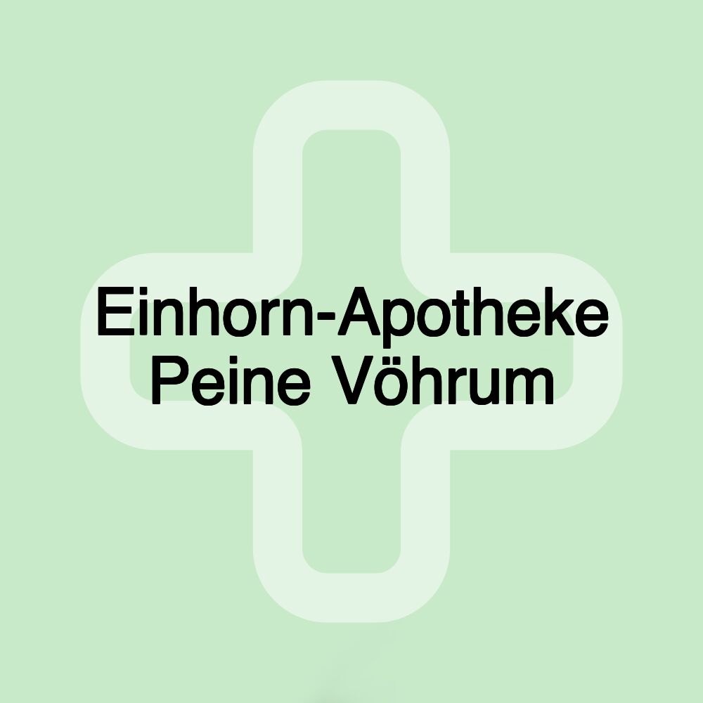 Einhorn-Apotheke Peine Vöhrum