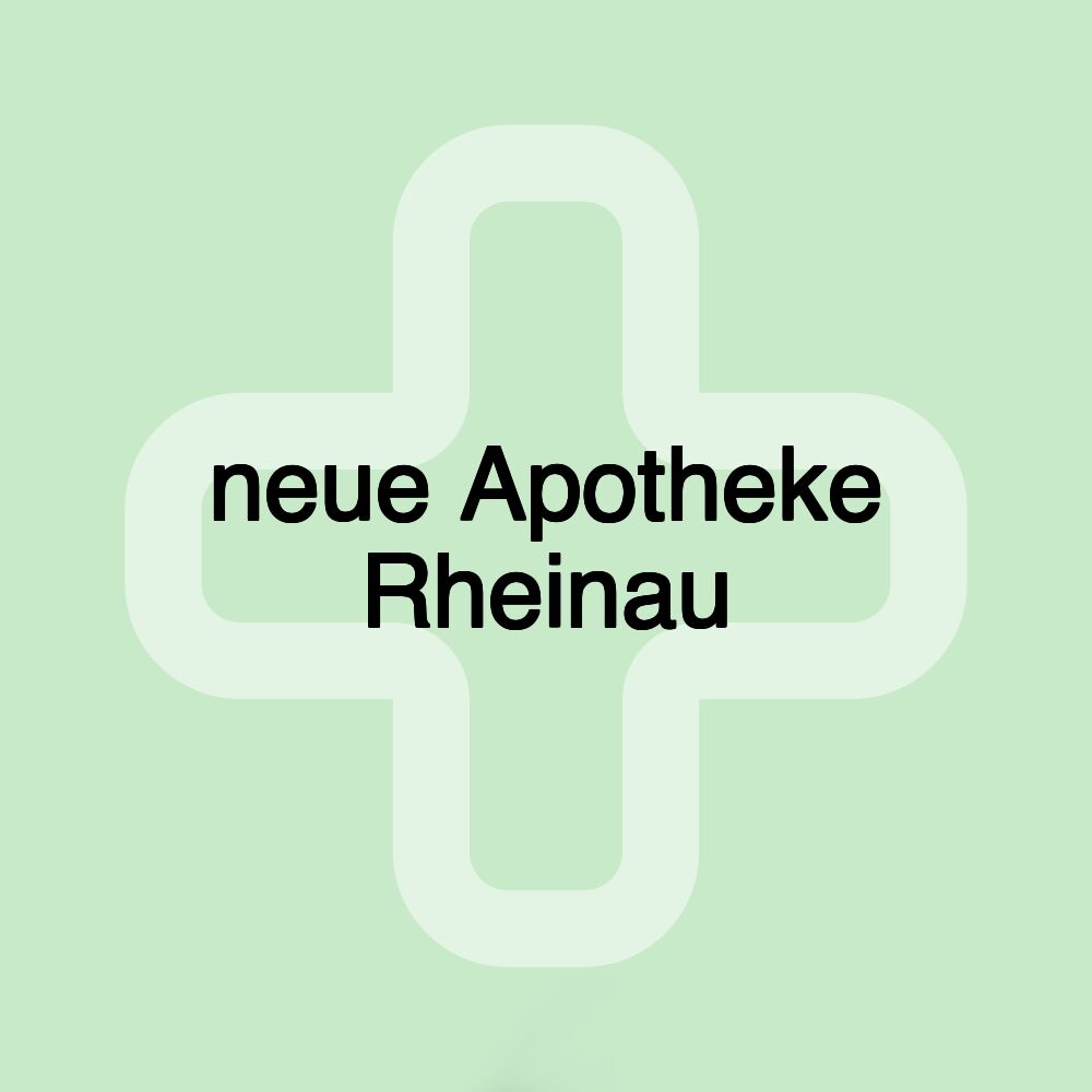 neue Apotheke Rheinau