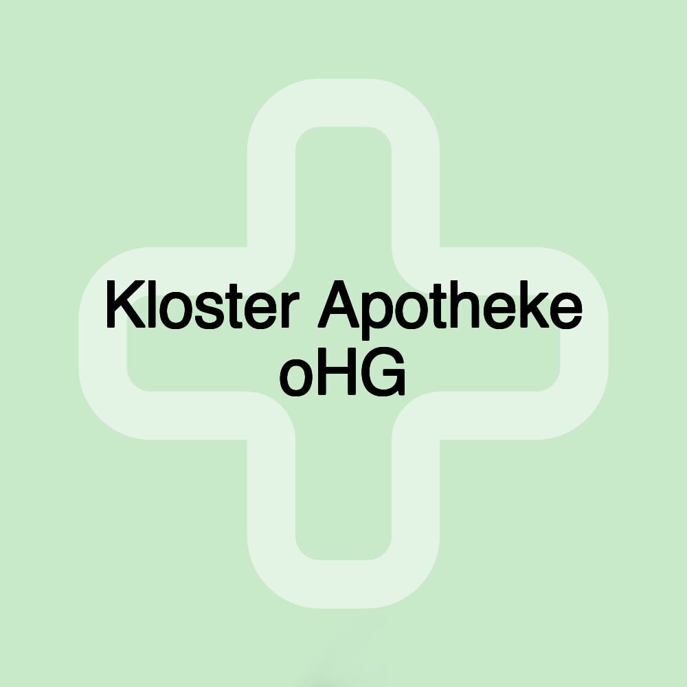 Kloster Apotheke oHG