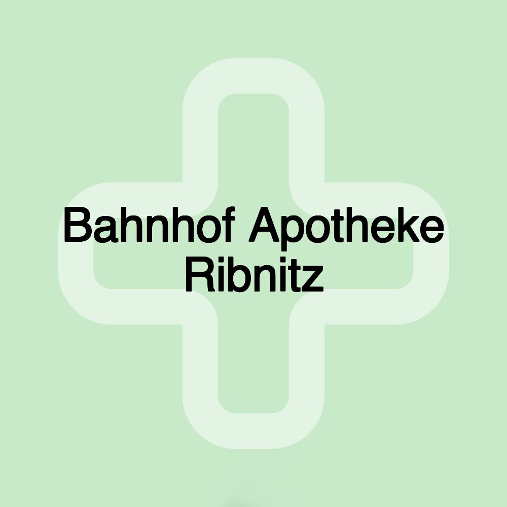 Bahnhof Apotheke Ribnitz