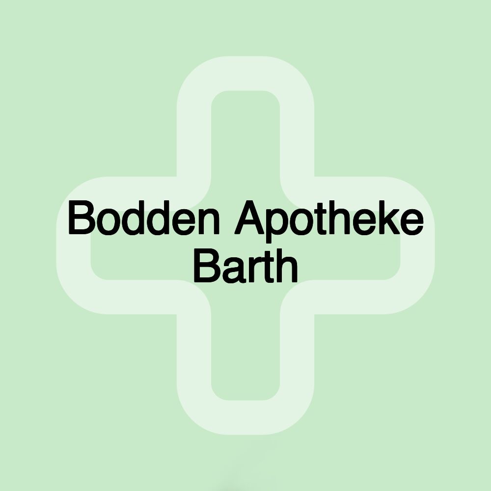 Bodden Apotheke Barth