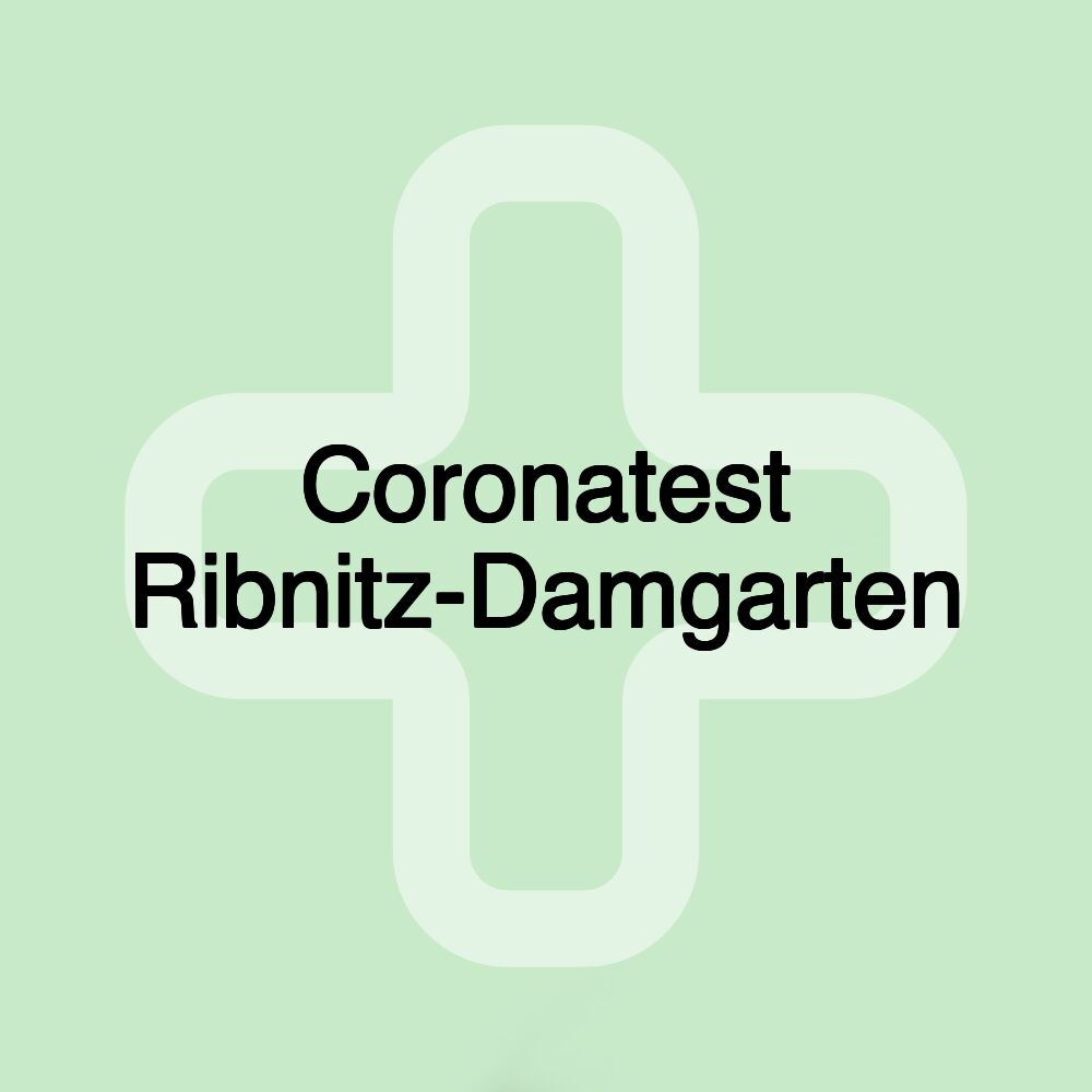 Coronatest Ribnitz-Damgarten