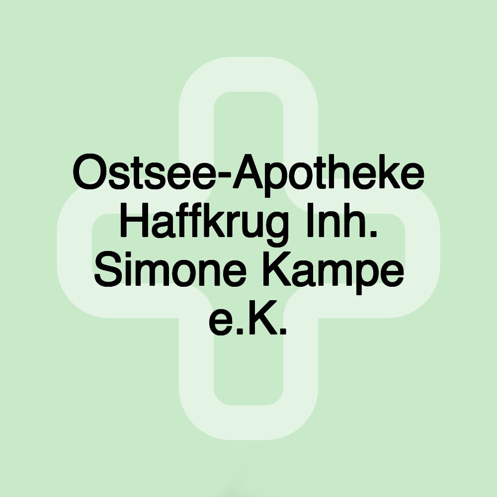 Ostsee-Apotheke Haffkrug Inh. Simone Kampe e.K.