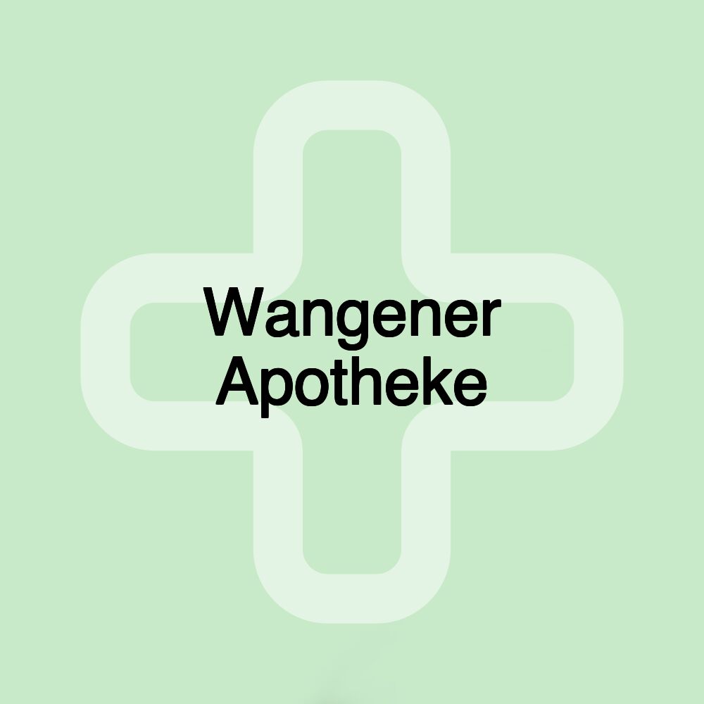 Wangener Apotheke