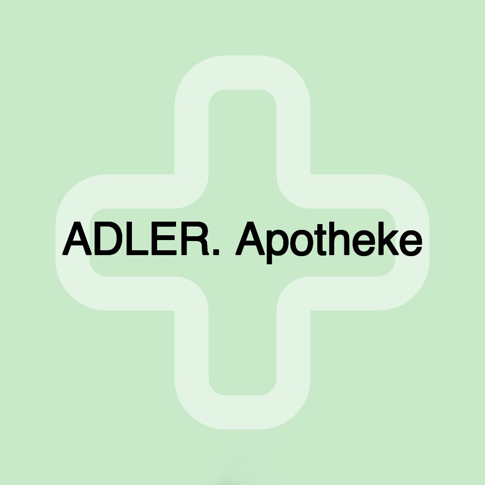 ADLER. Apotheke